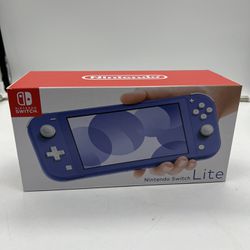 Blue Nintendo Switch Lite NEW