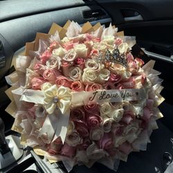 100 Rose Bouquet Ramo 100 Rosas 