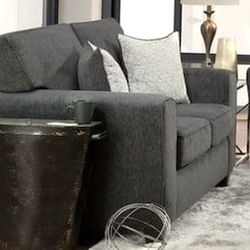 Thunder Kohl Couch and Loveseat