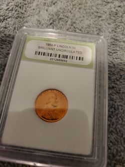 1959-P Lincoln Cent INB Brilliant Uncirculated