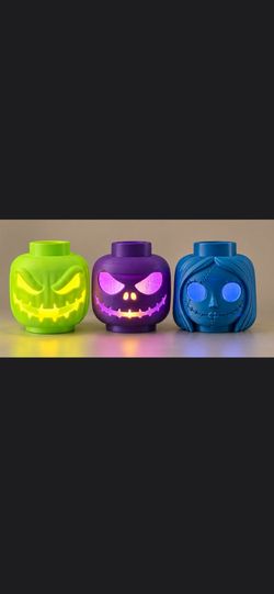 Head Light-Up Figures Set of 3
