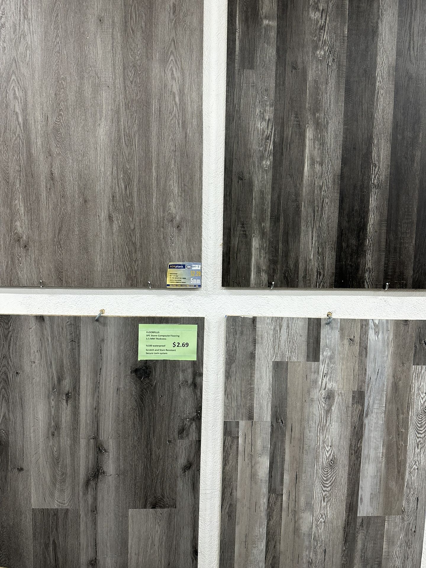 🏡 MAX22- Luxury Vinyl-spc Flooring . 100% Waterproof. Padding Attached. Rigid Core.5mm..22 Mil Layer