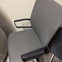 Office Chair – Modern Gray (Set of 3)