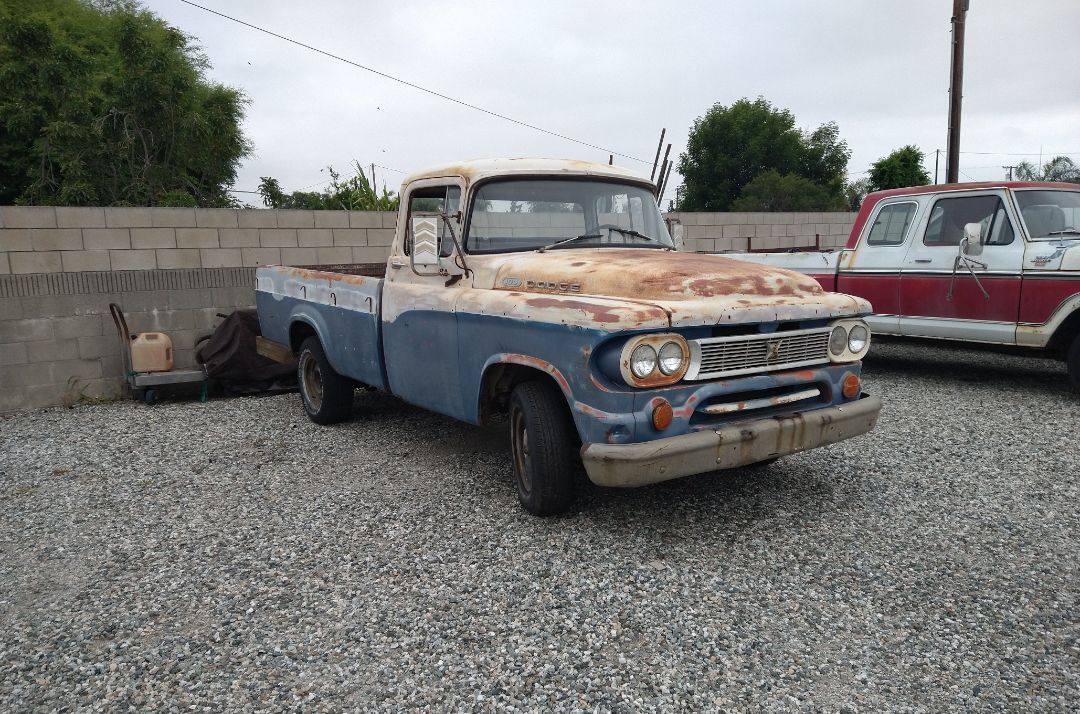1960 Dodge D100 Sweptside 1/2 Ton Pickup Truck 1(contact info removed) Pick Up