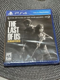 Brand New The Last Of Us Remastered Ps4
