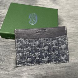  Goyard Saint Sulpice Card Holder Grey 