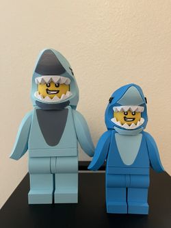 Giant Shark Suit Guy Lego Figs