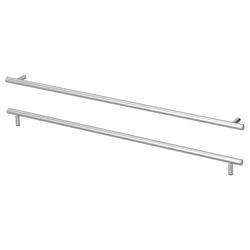 10 x Ikea KALLRÖR Handles, stainless steel, 23 1/2 

+ 2 Handles of 8 3/8"