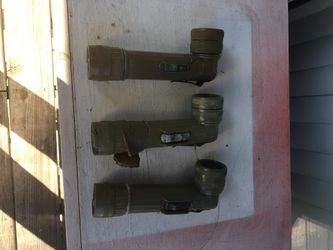 Military flashlights