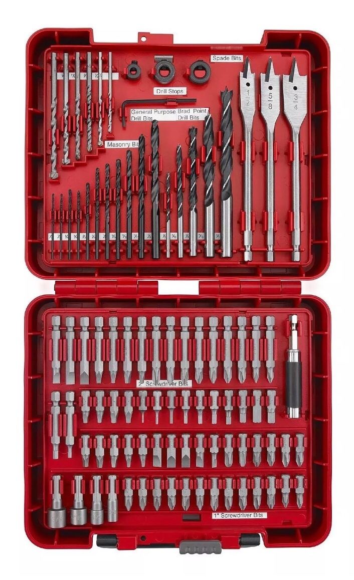 Craftsman 100 pc Accessory Set Drill Bit Driver Screw Tools Kit Case New never opened FIRM ON PRICE for Sale in Clovis CA OfferUp
