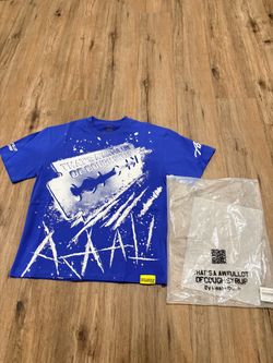 That's A Awfullot of Cough Syrup Blue Graphic Tee