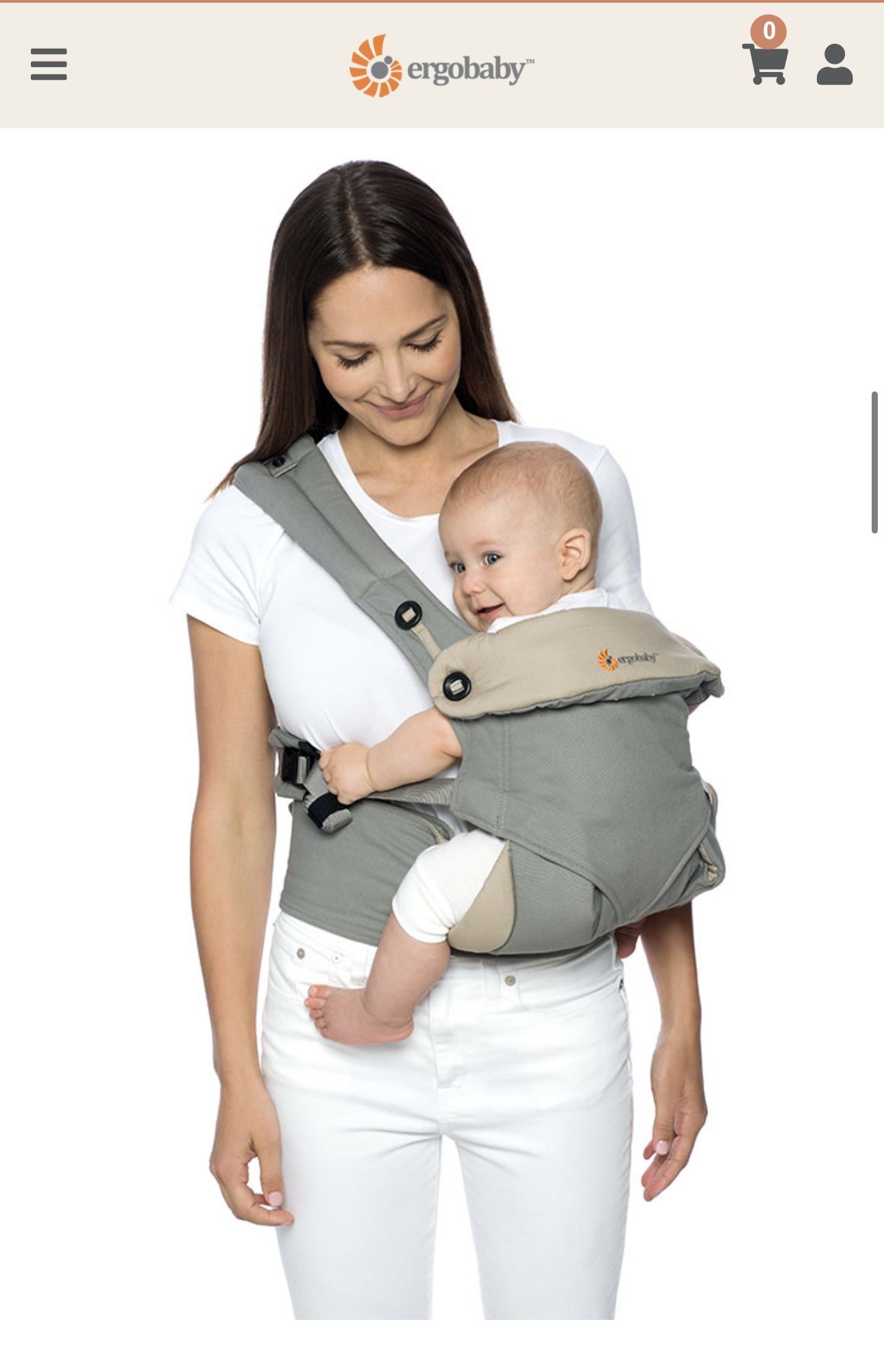 Infant insert for ergobaby 360 deals