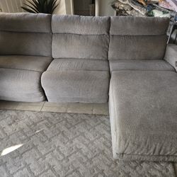Reclining Sofa and Chase