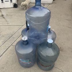 5 Gallon Water Bottles Jugs Containers 