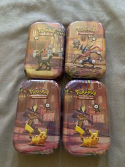 Pokémon 30th anniversary mini tins