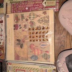 Various Christmas Scrapbooking Kits 