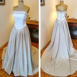 Bride & Elegance Two-Piece Wedding Gown