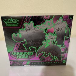 Pokemon TCG SHROUDED FABLE ETB