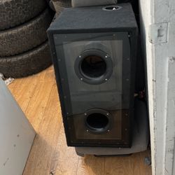 2 12” Subwoofer Box 