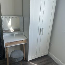 Wardrobe And Vanity For Sale