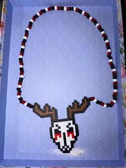 SVDDEN DEATH PERLER KANDI NECKLACE FESTIVAL RAVES