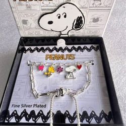 Peanuts Snoopy Charm Bracelet