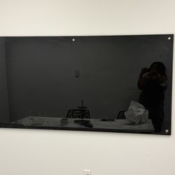 Glass Dry Erase Board – Large Wall Mounted