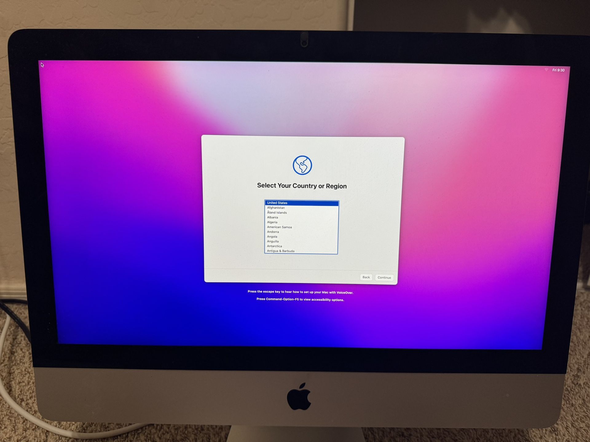 iMac 2015 21.5 Inch
