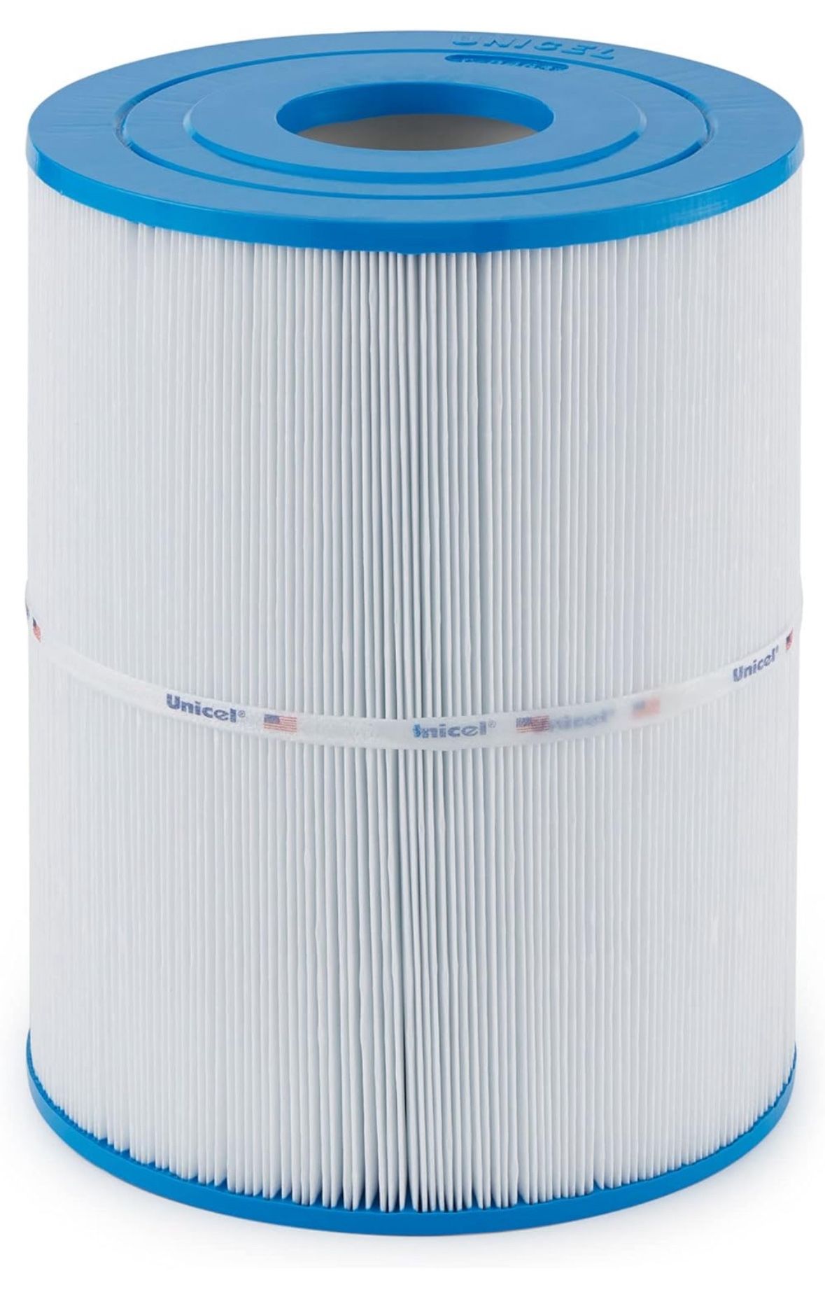 Unicel C-8465 65 Square Foot Media Replacement Hot Tub Spa Filter Cartridge with 234 Pleats, Compatible with Hot Springs, Caldera, & Tiger River Spas