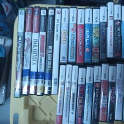 Nintendo DS And PS2 Games For Sale