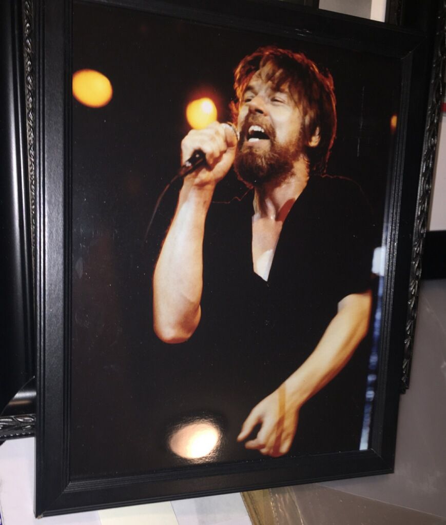 Bob Seger live vintage with frame