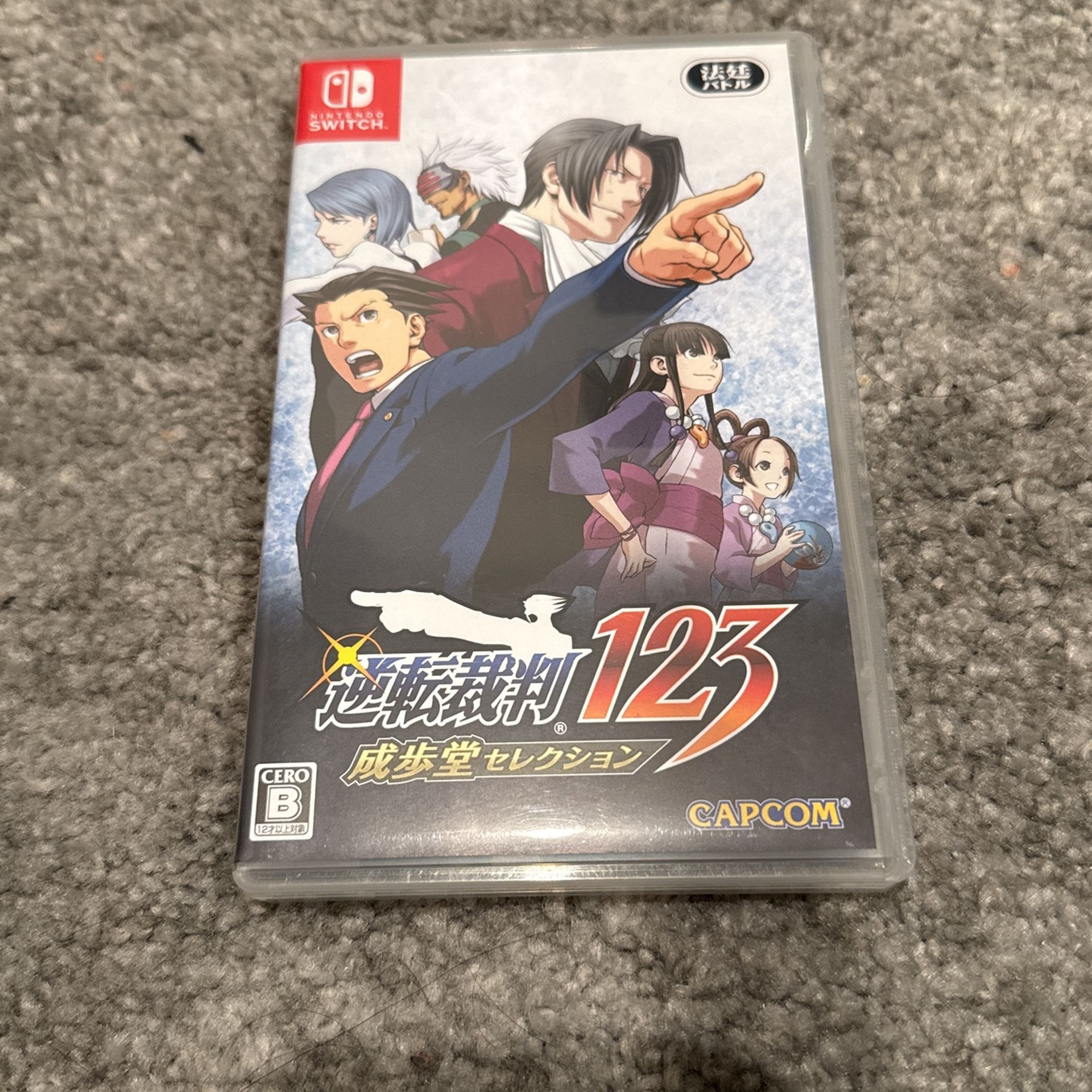 Phoenix Wright Ace Attorney Trilogy 1, 2 & 3 - Nintendo Switch
