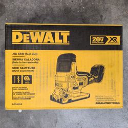 DeWalt XR 20v Max Brushless Jig Saw 