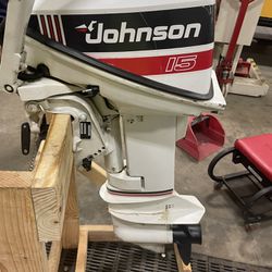 1991 Johnson 15hp Outboard Motor