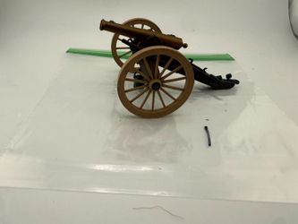 Vintage Pre-1970 Toy Soldier Civil War 12-Pounder Napoleon Cannon Model