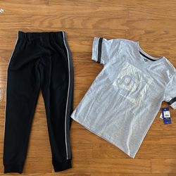 NWT Pony boys Tshirt & jogger 2pcs outfit set size 12