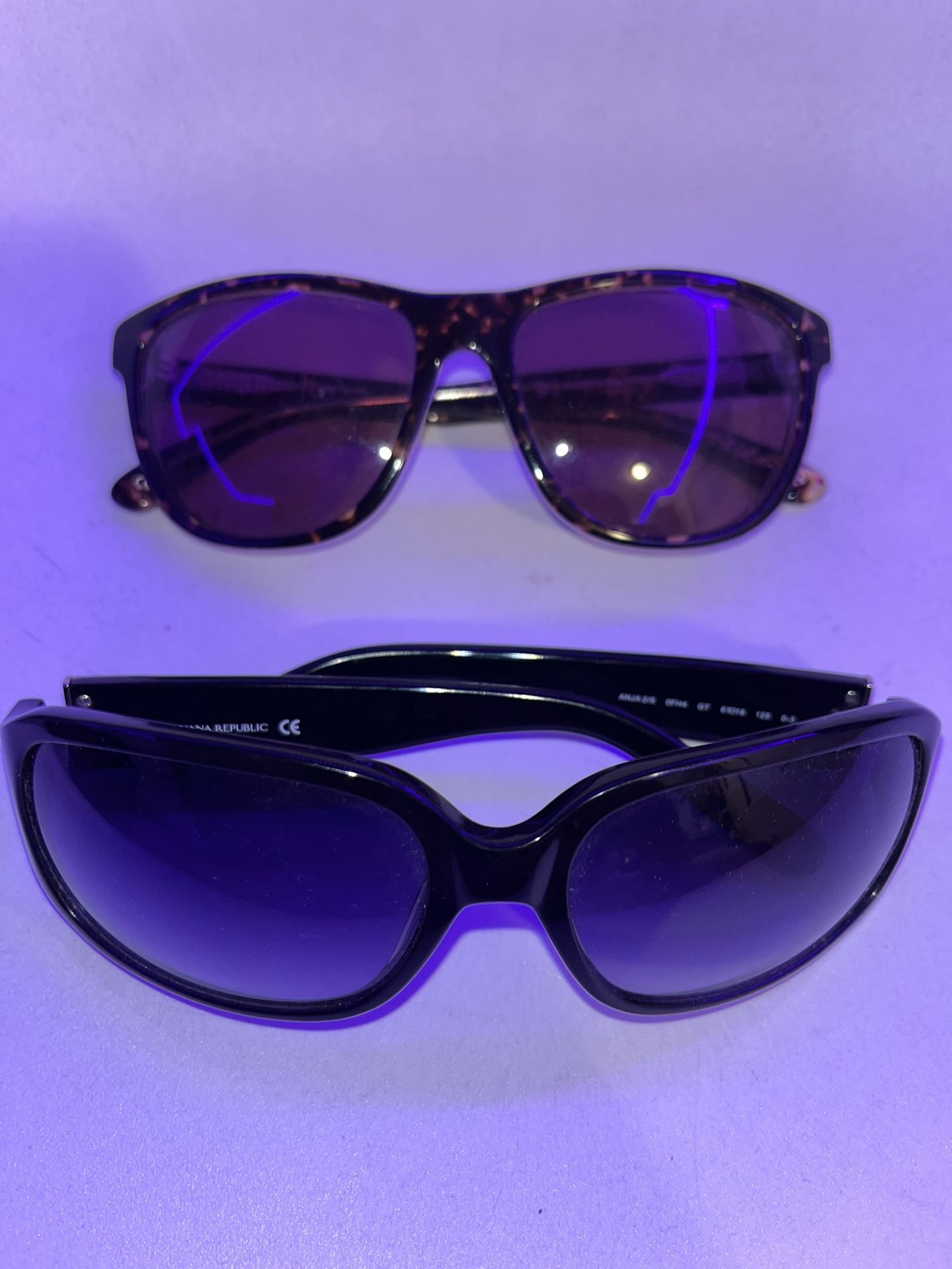 Banana Republic And LRG sunglasses 