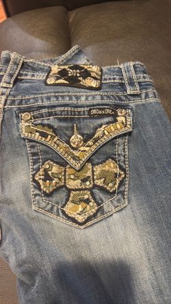 embroidered miss me jeans size 29