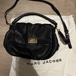 Marc Jacobs Crossbody Bag Black Leather
