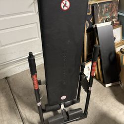 Total Gym-Style Incline Bodyweight Home Gym – Foldable & Compact!
