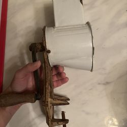 Antique Grater Grinder Non Plus Ultra