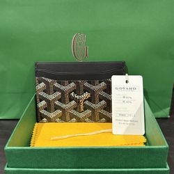 Goyard Cardholder Black And Navy