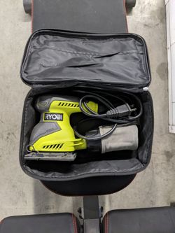 Ryobi Sander with bag