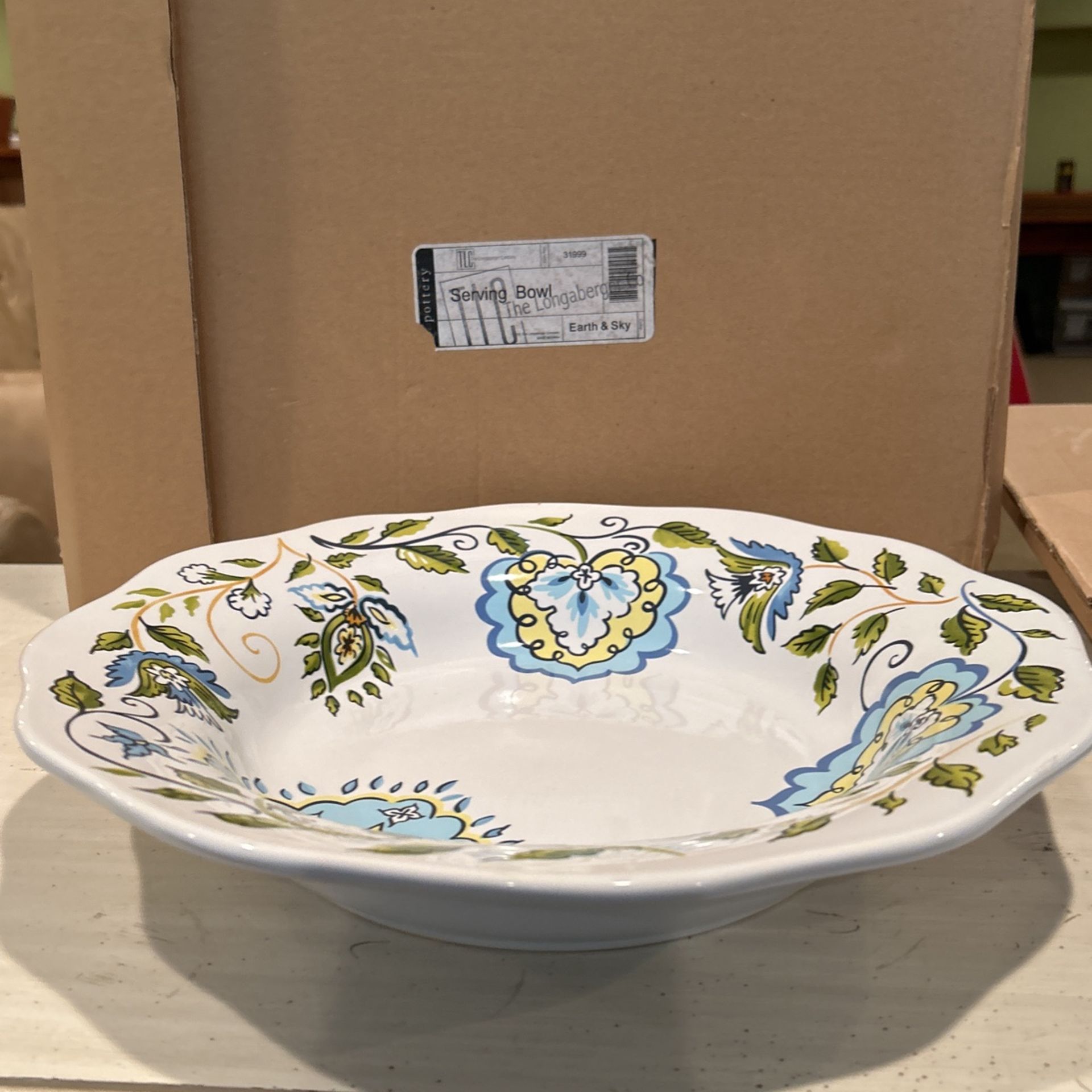 Longaberger Pottery- Earth & Sky
