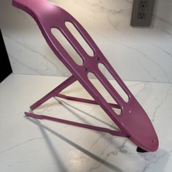 Pink Bicycle Luggage Rack 26 Beach Cruiser Lowrider Schwinn Parts Vintage Style Bike Woman’s Basket