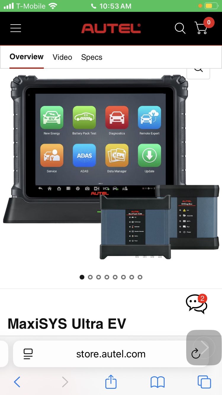 Autel MaxiSYS ULTRA EV CAR DIAGNOSTIC