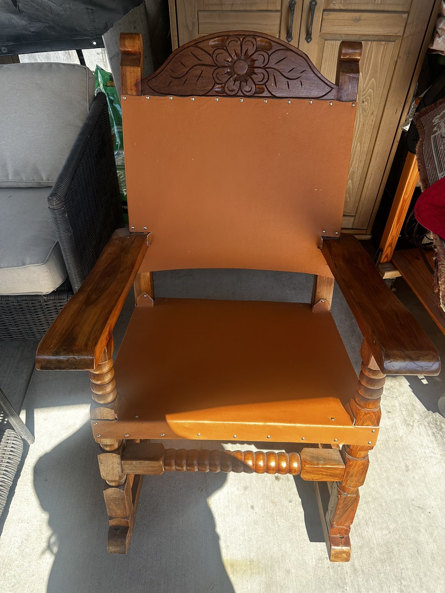 Wooden Rocking Chair