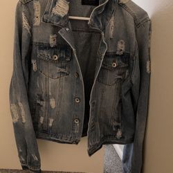 Very Distressed Jeans Jacket 