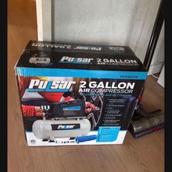 LOW PRICE MOVING- NEW IN BOX $220 + TAX AIR COMPRESSOR 