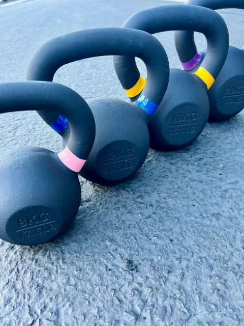 NEW Kettlebells Weight Set Kettle Bell Home Gym Crossfit Olympic Weights 